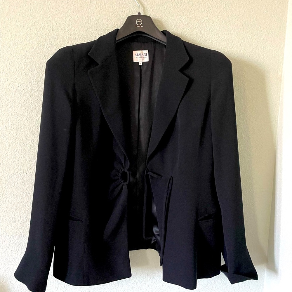 Armani Collezioni Black Blazer
